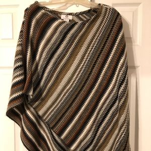 Poncho Style Cover Sweater